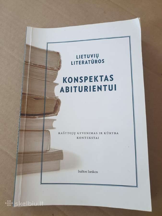 Lietuvių literatūros konspektas abiturientui