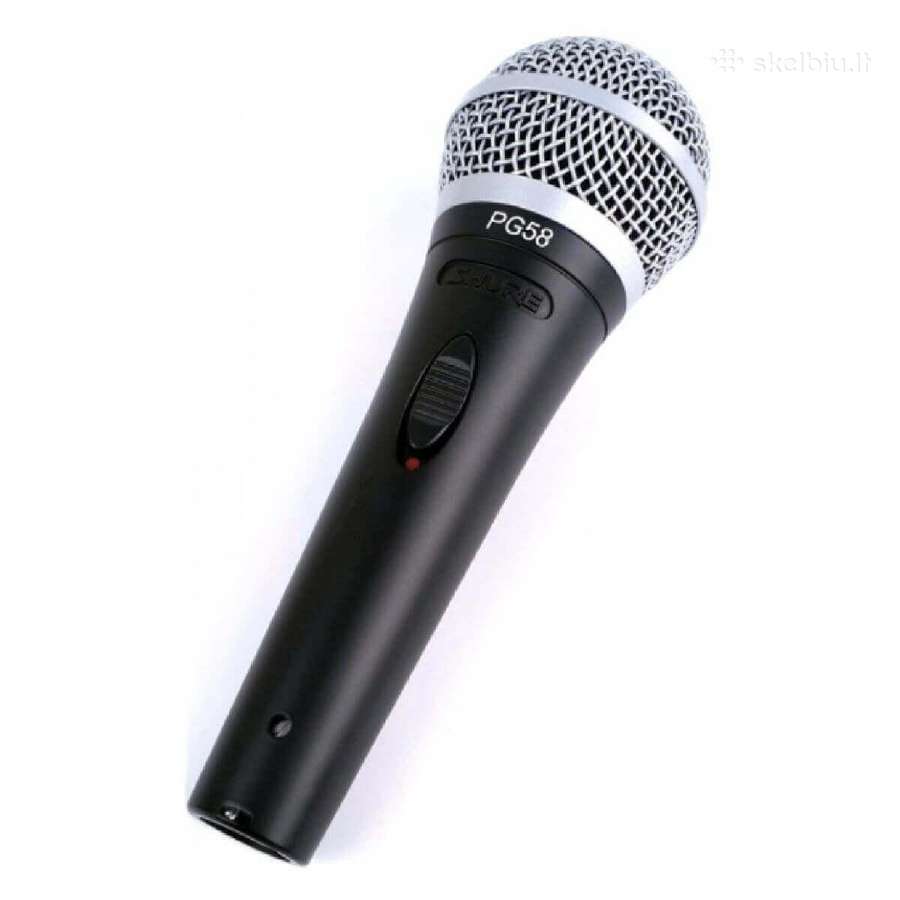 Sennheizer , Shure Sm 58, Pg 58, wire, Beta. - nuotraukos Nr. 14