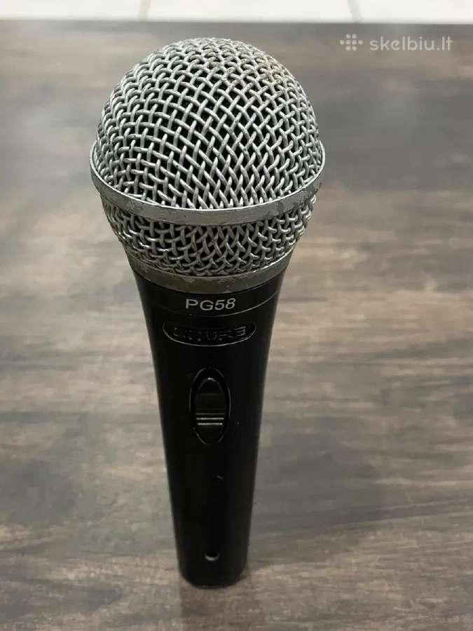 Sennheizer , Shure Sm 58, Pg 58, wire, Beta. - nuotraukos Nr. 15