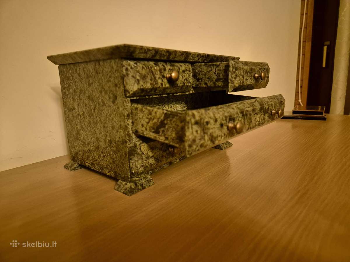 Serpentinito papuošalų dėžutė - nuotraukos Nr. 2