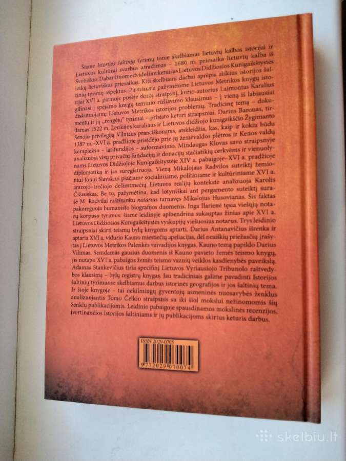 Istorijos šaltinių tyrimai. T.6 - nuotraukos Nr. 11