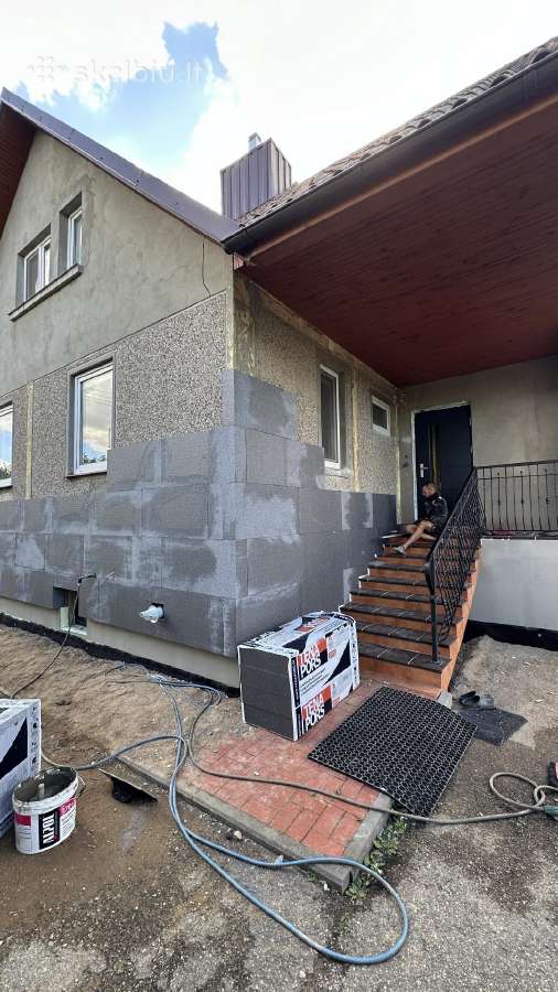 Fasado šiltinimas, namų renovacija, rekonstrukcija - nuotraukos Nr. 25
