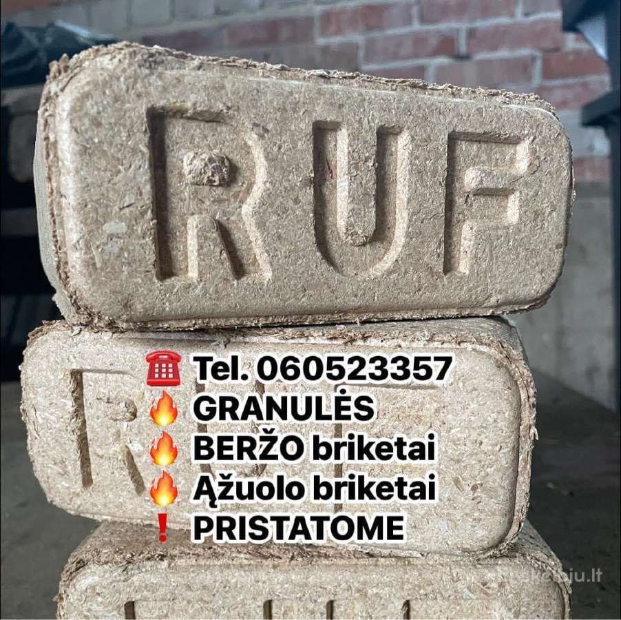 - Granulės - Briketai - nuotraukos Nr. 10