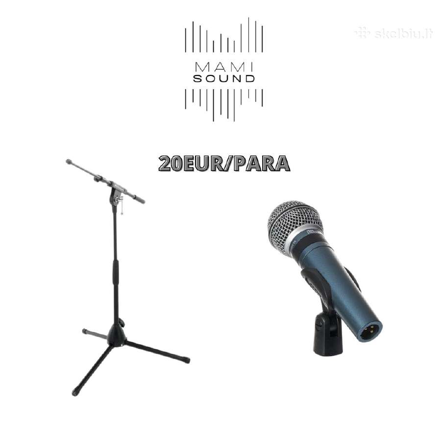 Garso ir šviesų aparatūros nuoma - nuotraukos Nr. 28