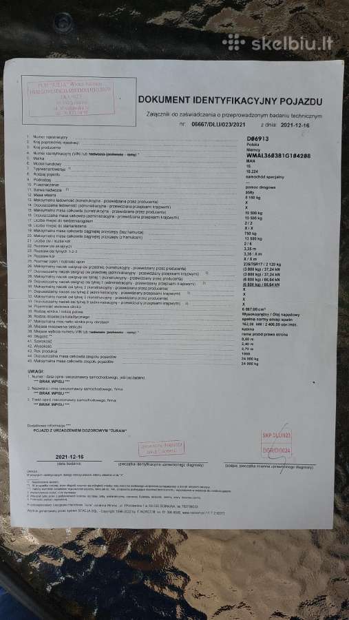 Man 10.224 autovėžis su nuvažiuojančia platforma - nuotraukos Nr. 10