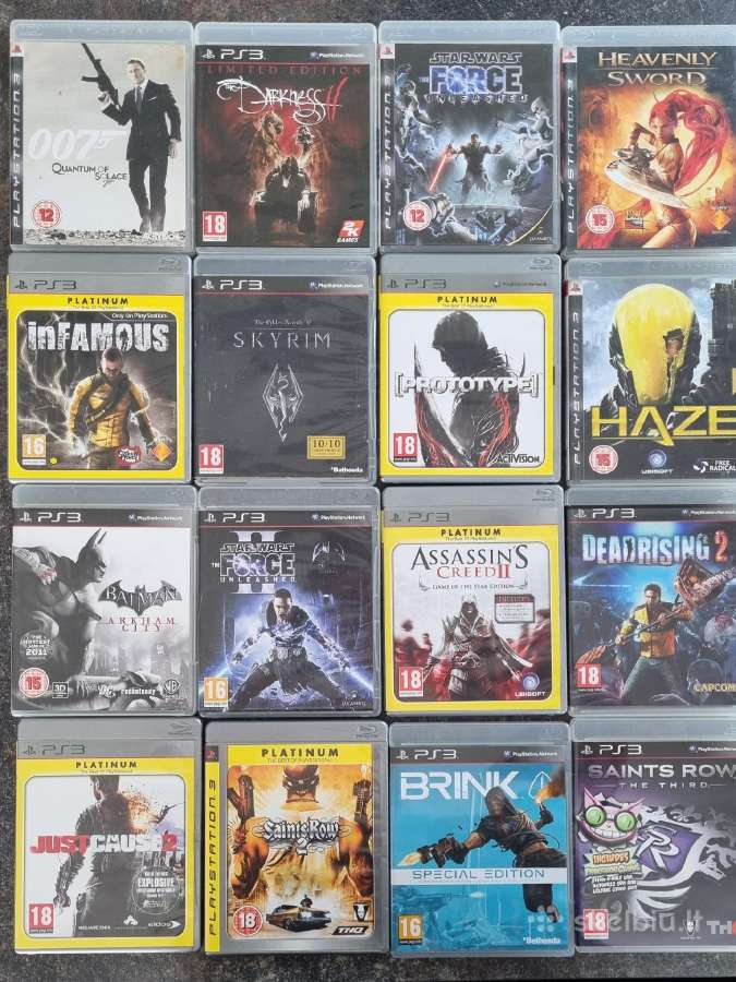 PS3 žaidimai