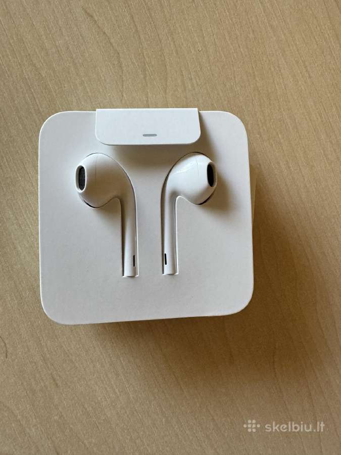 Naujas Apple Earpods su adaptori - Skelbiu.lt