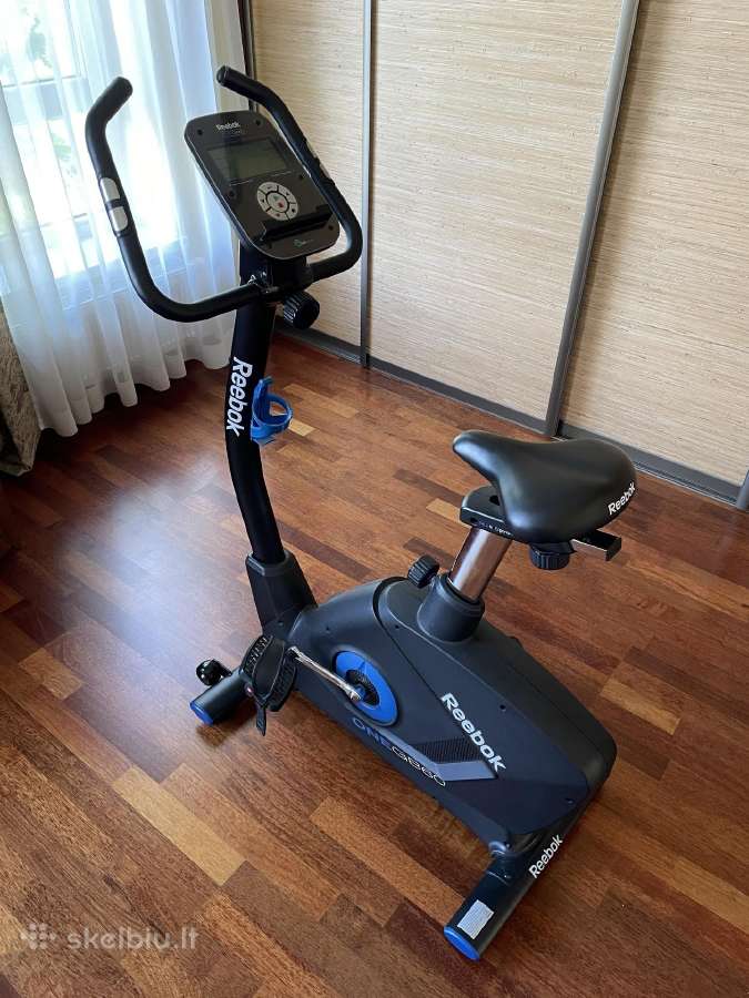 Dviratis treniruoklis Reebok Gb60 One Black Blue