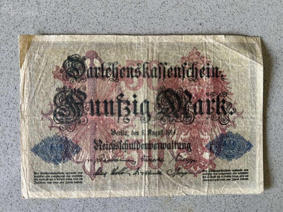 Banknotai (24 vnt) 1908-1922 (visi 24 uz 40 Eur) - nuotraukos Nr. 2