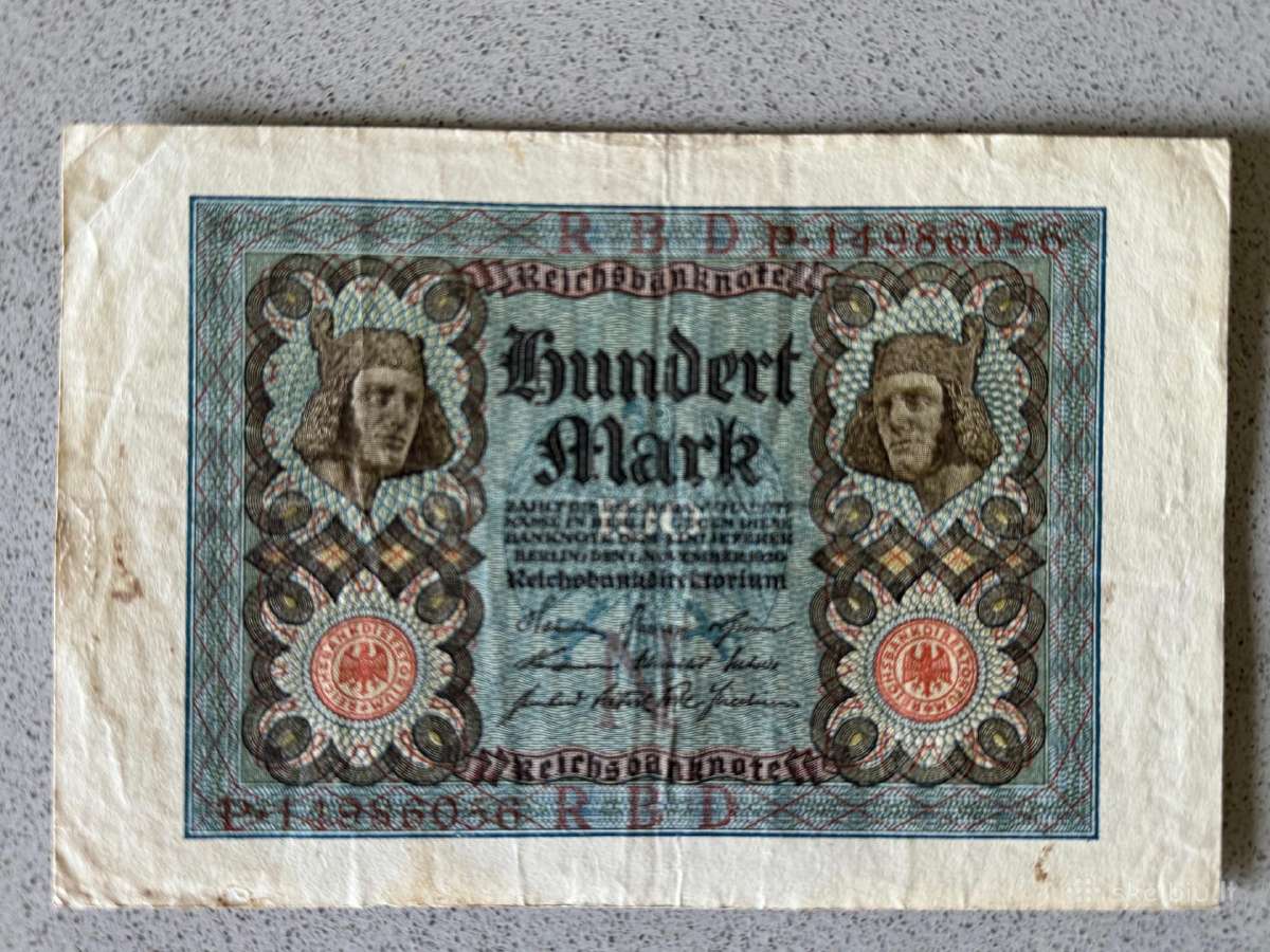 Banknotai (24 vnt) 1908-1922 (visi 24 uz 40 Eur) - nuotraukos Nr. 6