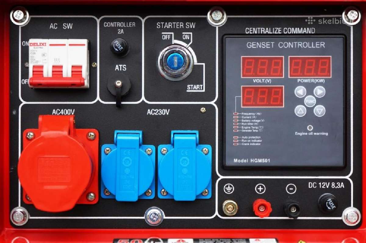 Elektros generatorius 16kva - nuotraukos Nr. 4