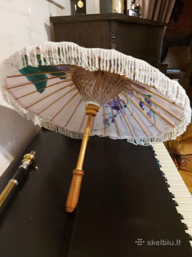 Rankų darbo mažas japoniškas skėtukas - nuotraukos Nr. 3