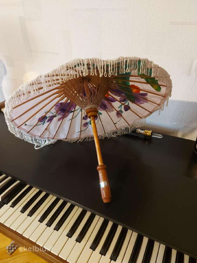 Rankų darbo mažas japoniškas skėtukas - nuotraukos Nr. 6