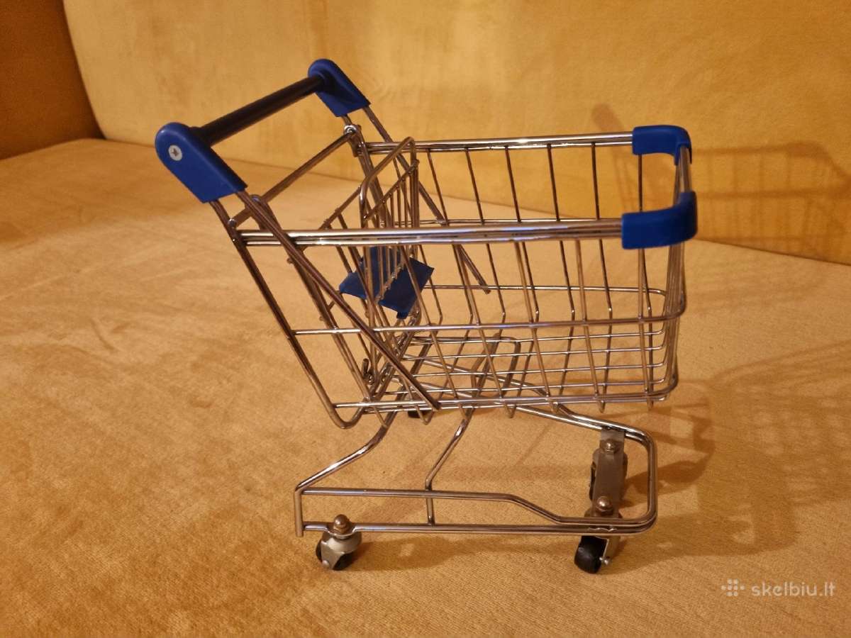 Parduotuvės vežimėlio miniatiūra - nuotraukos Nr. 2