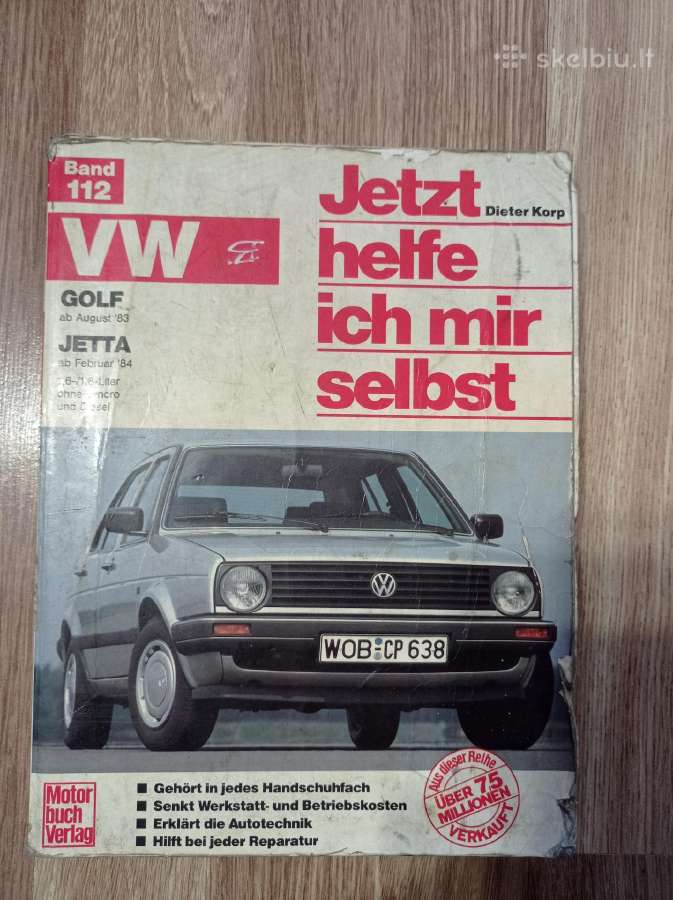 VW Jetta 1990 m - nuotraukos Nr. 7