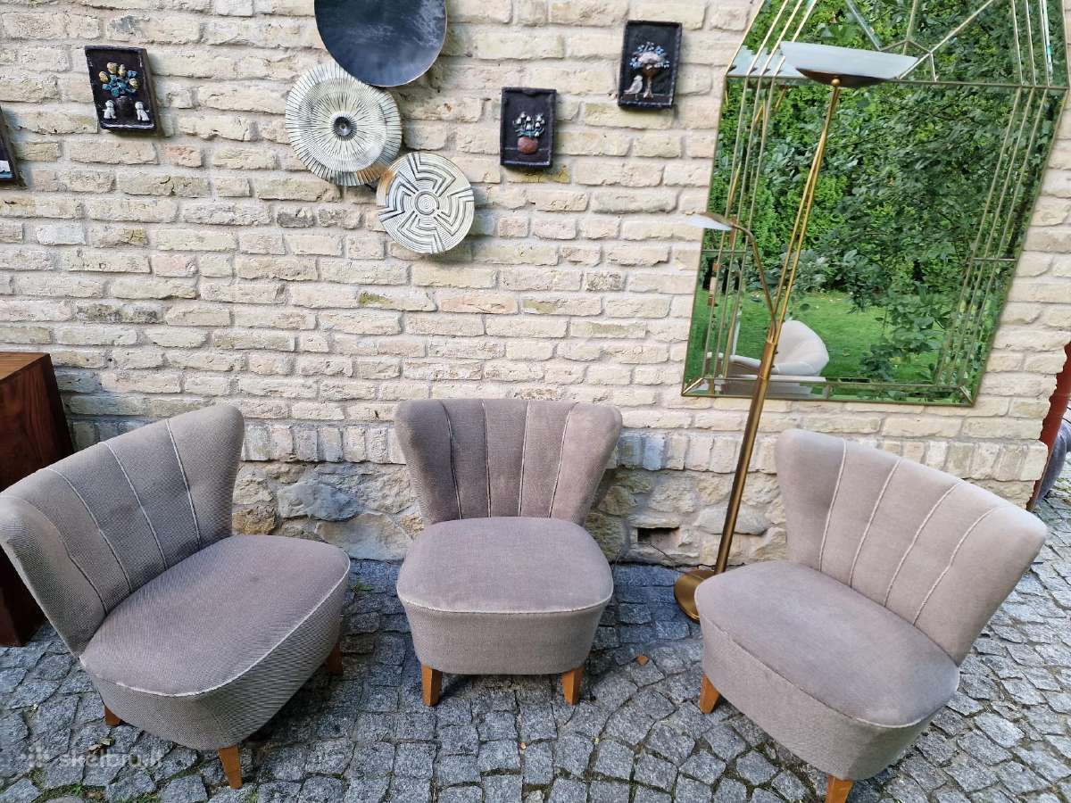 Vintažiniai mid century coctail st.foteliai - nuotraukos Nr. 2