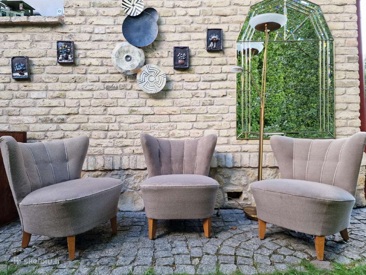 Vintažiniai mid century coctail st.foteliai - nuotraukos Nr. 5