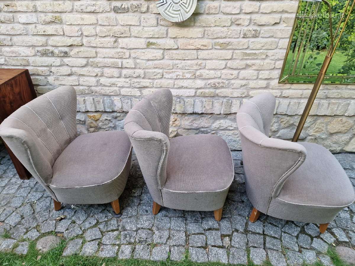 Vintažiniai mid century coctail st.foteliai - nuotraukos Nr. 7