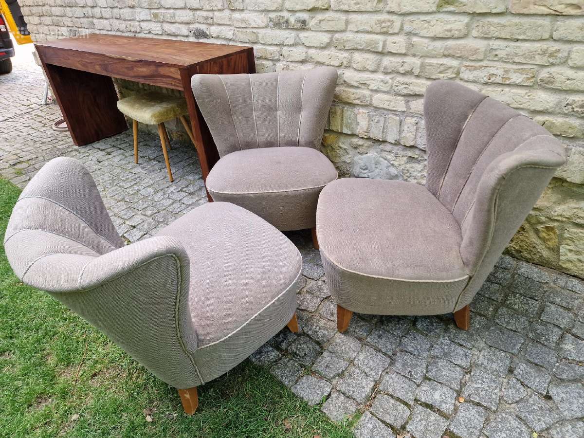 Vintažiniai mid century coctail st.foteliai - nuotraukos Nr. 14