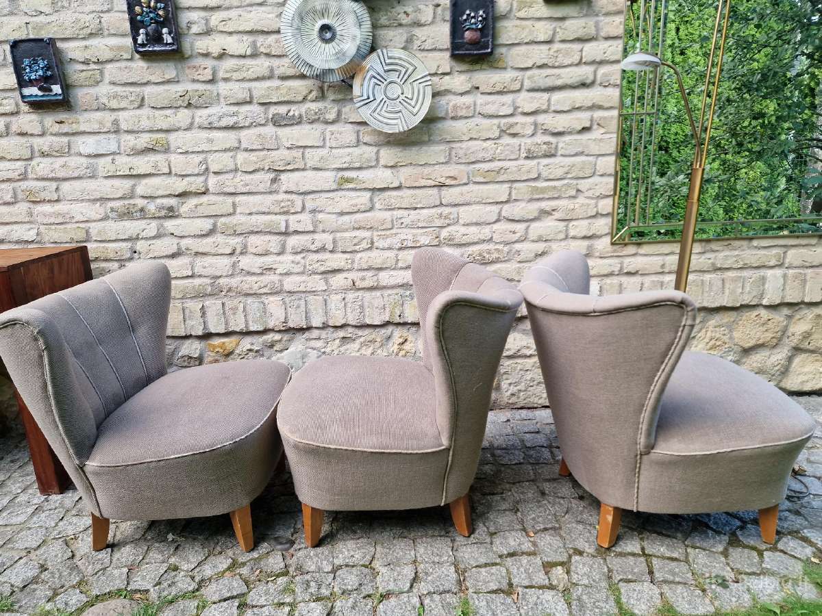 Vintažiniai mid century coctail st.foteliai - nuotraukos Nr. 17