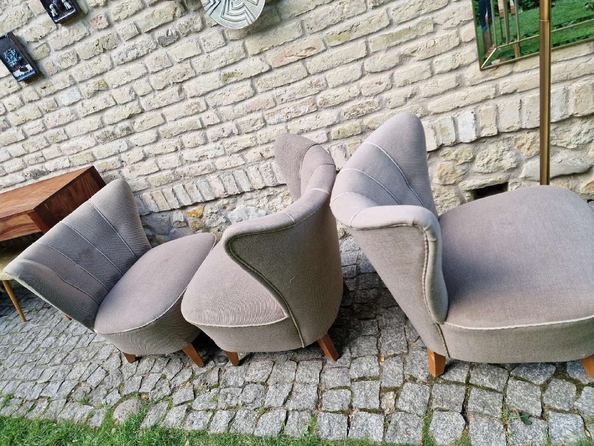 Vintažiniai mid century coctail st.foteliai - nuotraukos Nr. 19