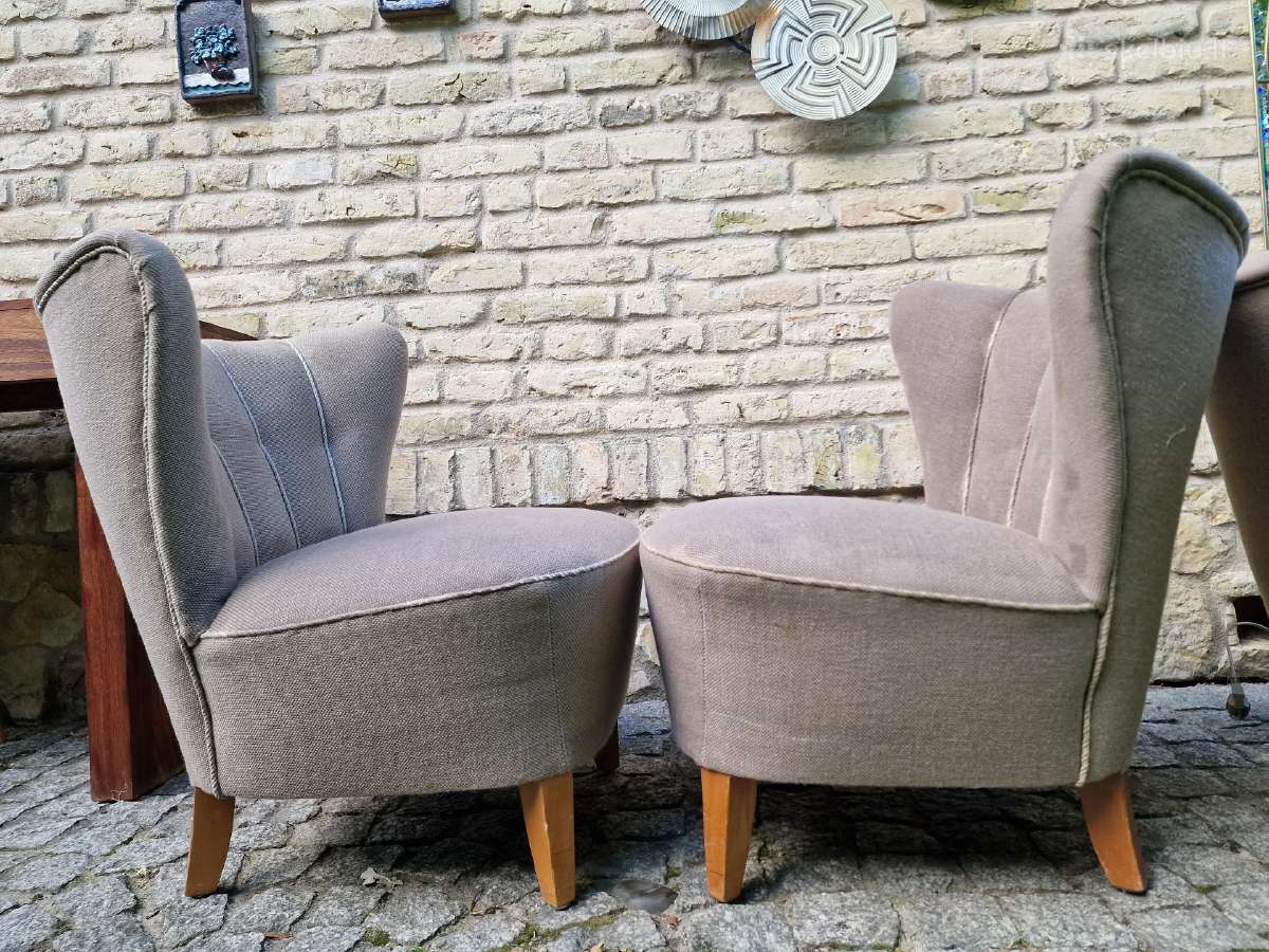 Vintažiniai mid century coctail st.foteliai - nuotraukos Nr. 22