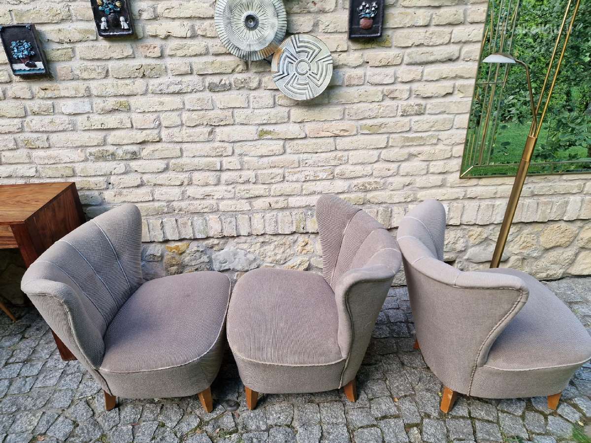 Vintažiniai mid century coctail st.foteliai - nuotraukos Nr. 23