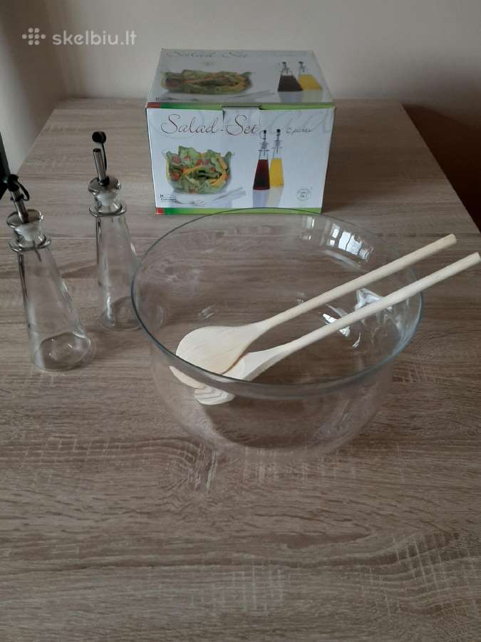 Salotinė stiklinė su aliejinėmis - nuotraukos Nr. 2