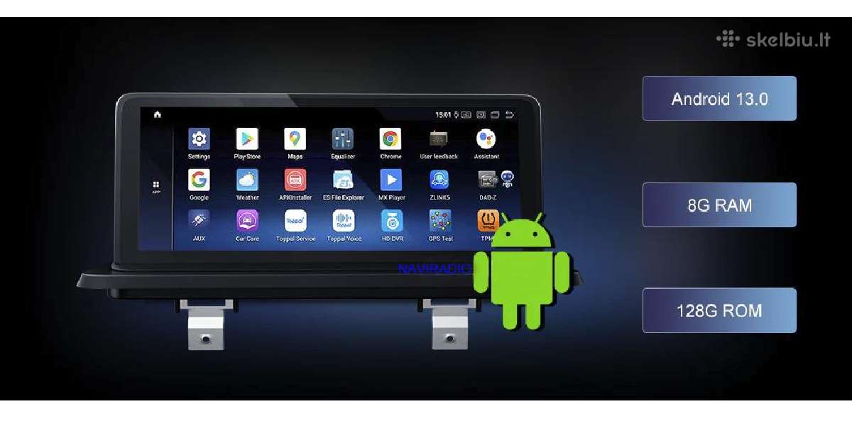 Bmw X1 E84 2009-2015 Cic Android Multimedija - nuotraukos Nr. 8