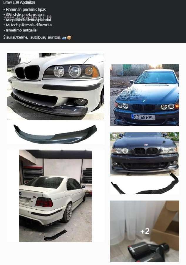 Bmw Tuning dalys, apdailos - nuotraukos Nr. 3