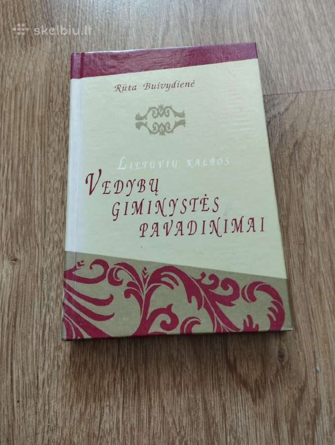 Rūta Buivydienė - Vedybų Giminės Pavadinimai