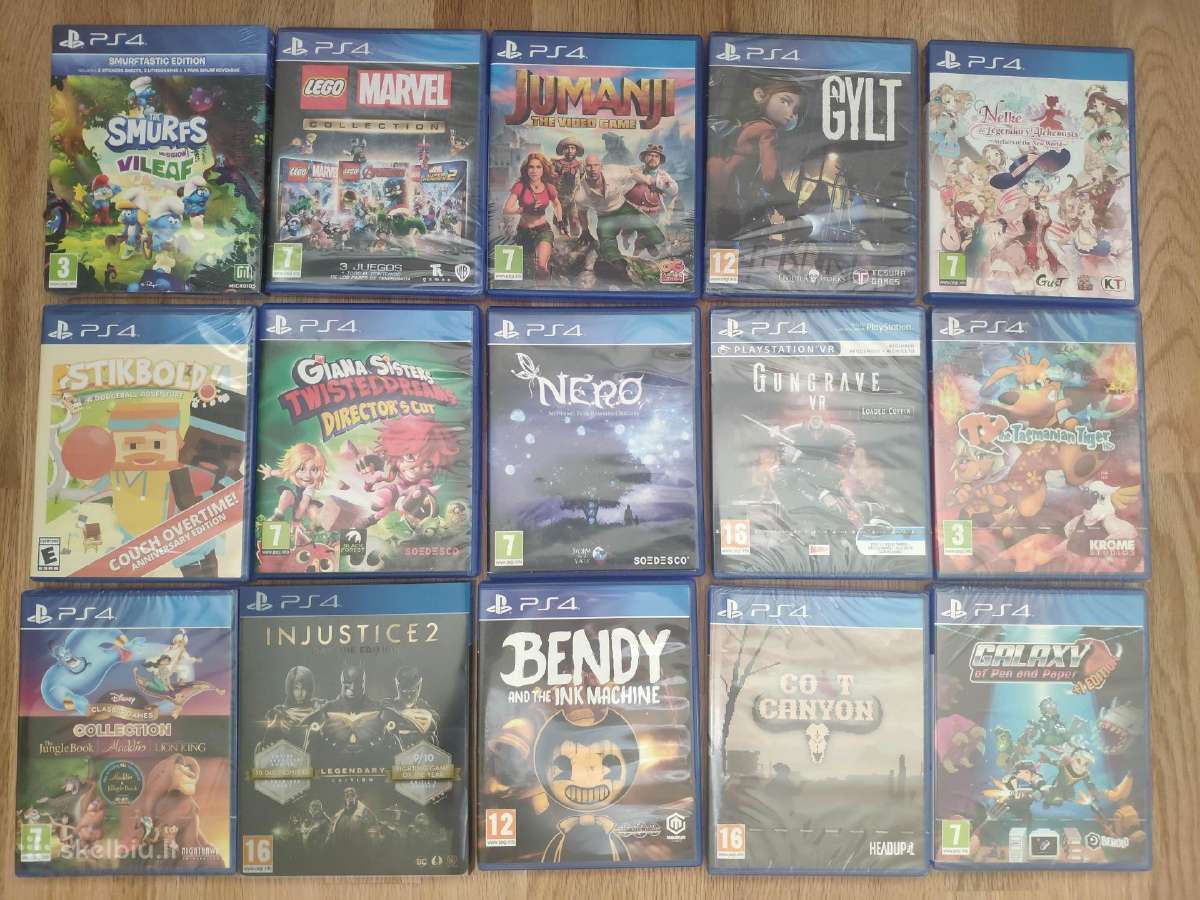 Playstation 4 -5 zaidimai, nauji, naudoti. - nuotraukos Nr. 4