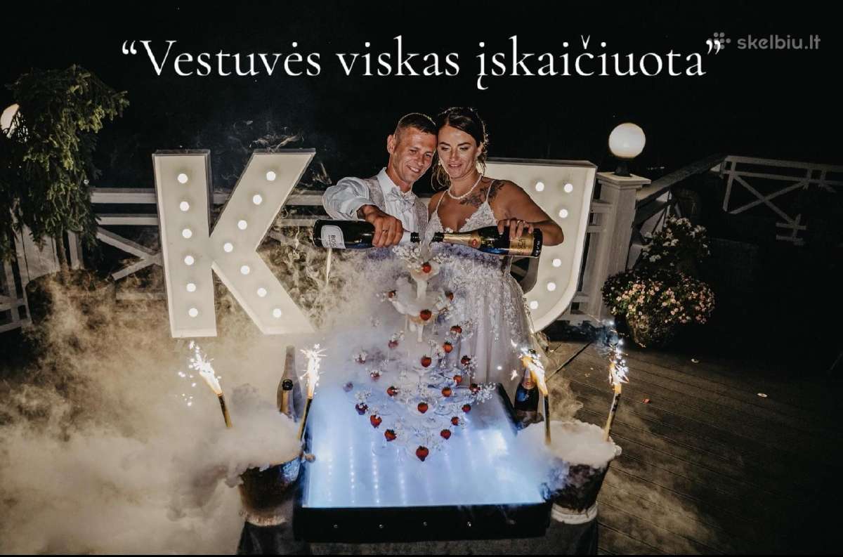 Vestuves viskas iskaičiuota Lietuvoje ir Turkijoi