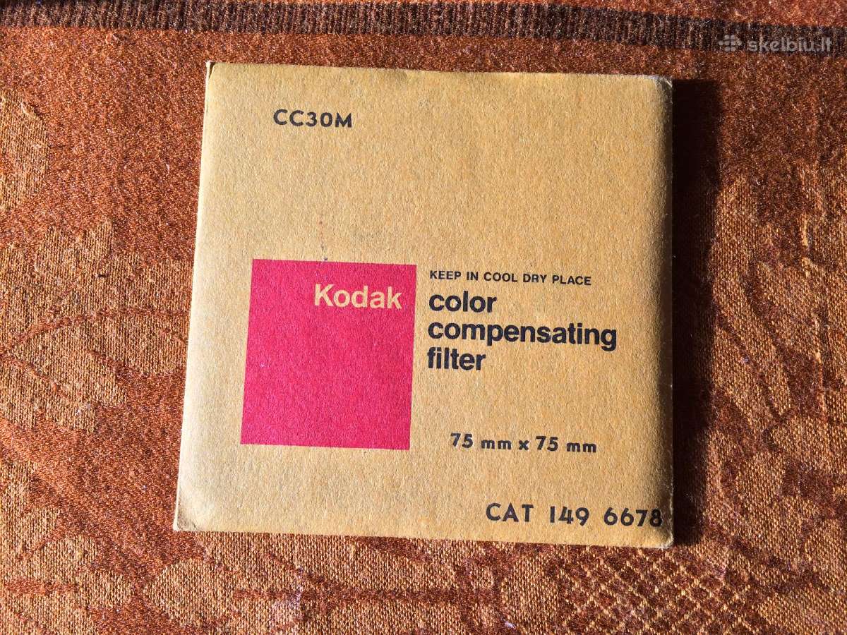 Kodak 75x75mm filtrai - nuotraukos Nr. 9