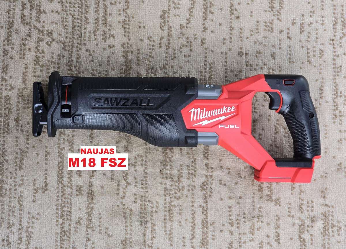Milwaukee diskinis tiesinis ir siaurapjūklis - nuotraukos Nr. 6