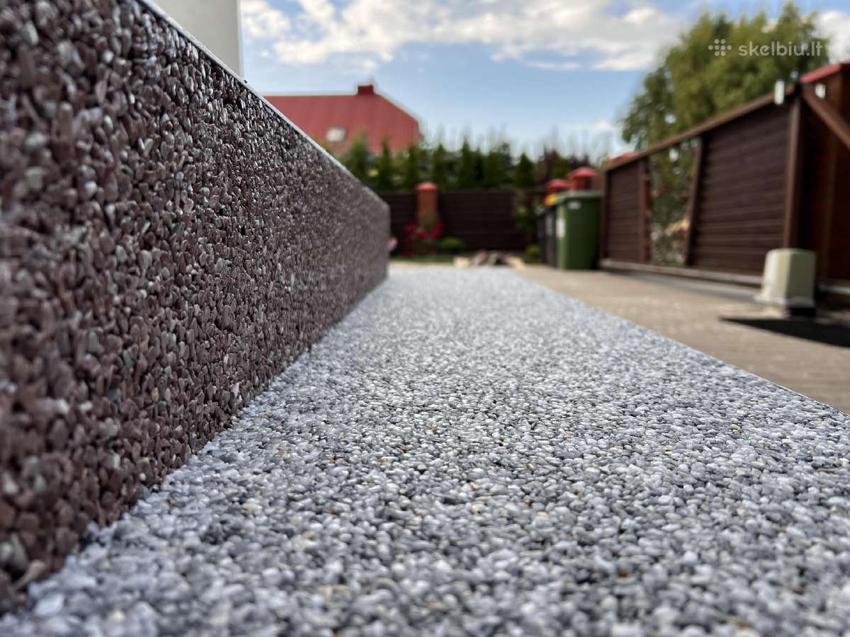 Epoksidinės grindys, Liejamos. Akmens kilimas - nuotraukos Nr. 3