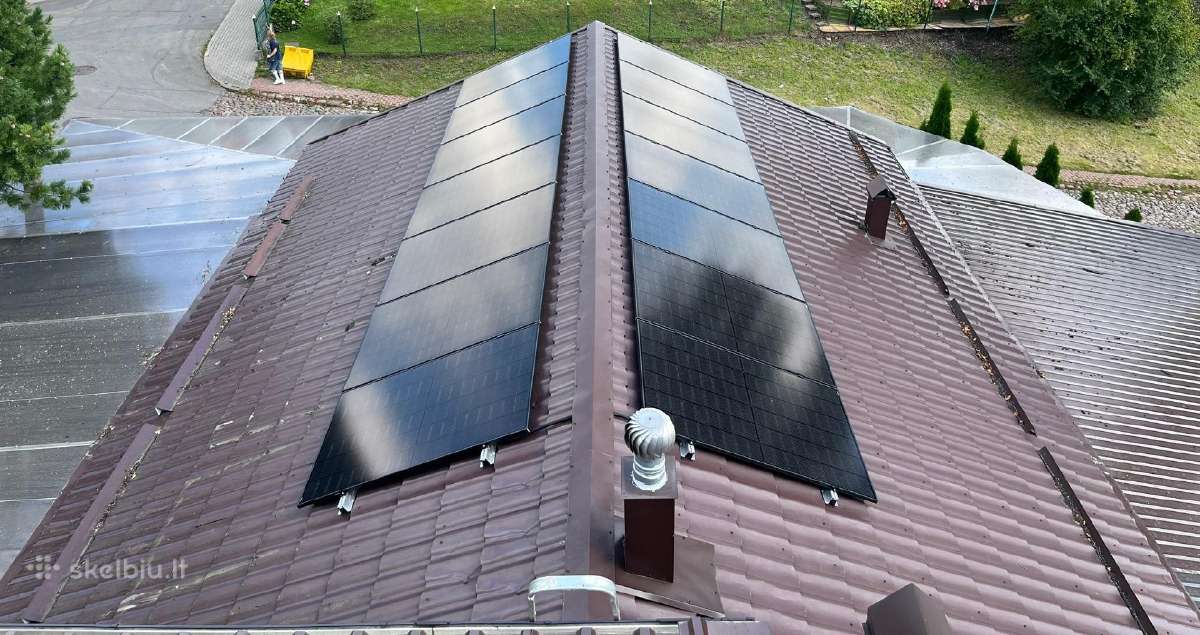 Bluesun saulės moduliai 450w stiklas-stiklas