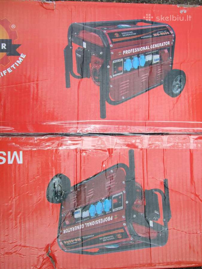 Akcija ! Nauji Elektros Generatoriai iki 3500 W - nuotraukos Nr. 11