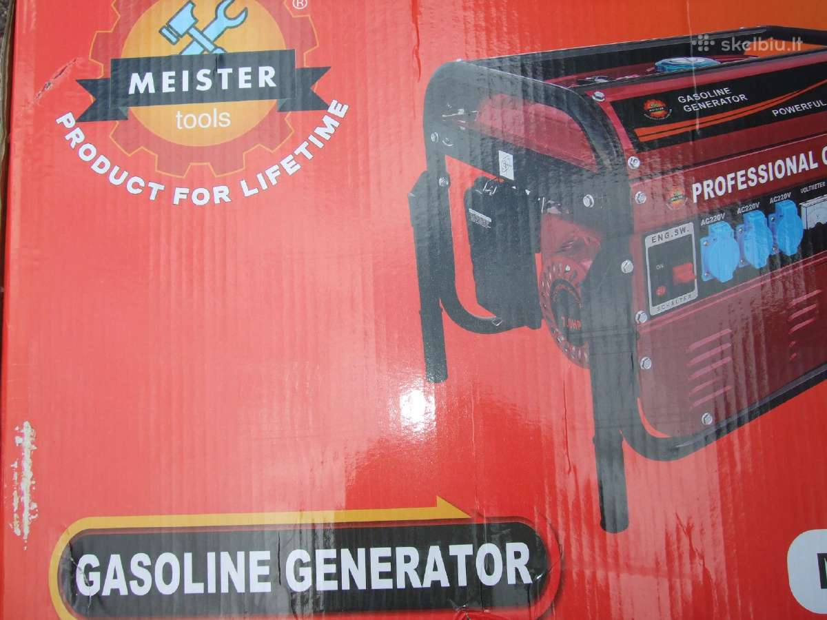 Akcija ! Nauji Elektros Generatoriai iki 3500 W - nuotraukos Nr. 10
