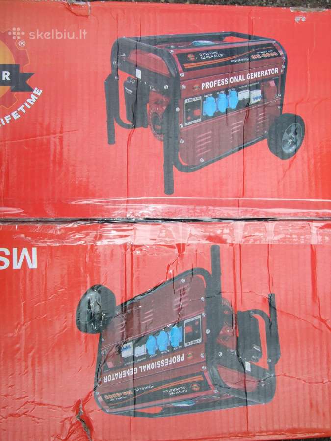 Akcija! New Benzininiai Generatoriai 1200/3500 W - nuotraukos Nr. 10