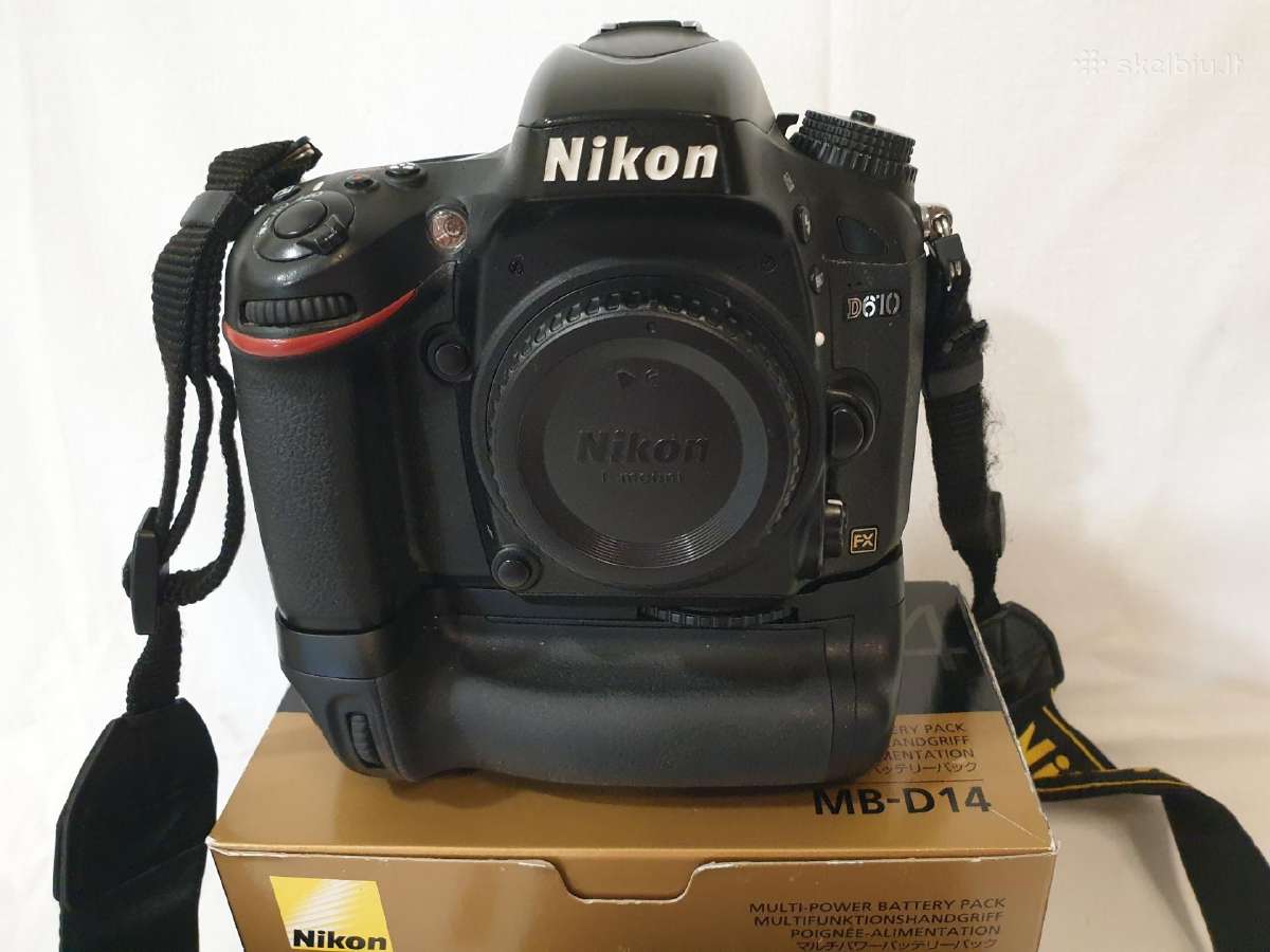 Nikon D610 pilno kadro (Fx) kamera