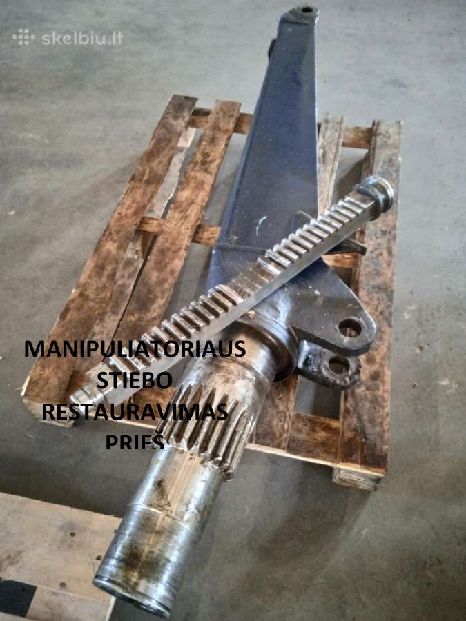 Manipuliatorių restauracija, dalių gamyba - nuotraukos Nr. 10