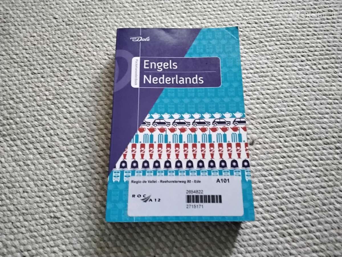 Van Dale Pocketwoordenboek Engles - Nederlands - nuotraukos Nr. 3