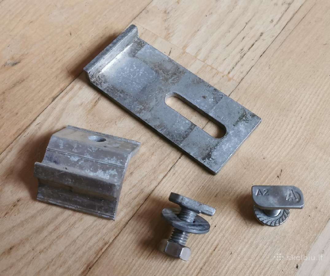 Saulės elektrinės laikykliai komplektas - nuotraukos Nr. 2