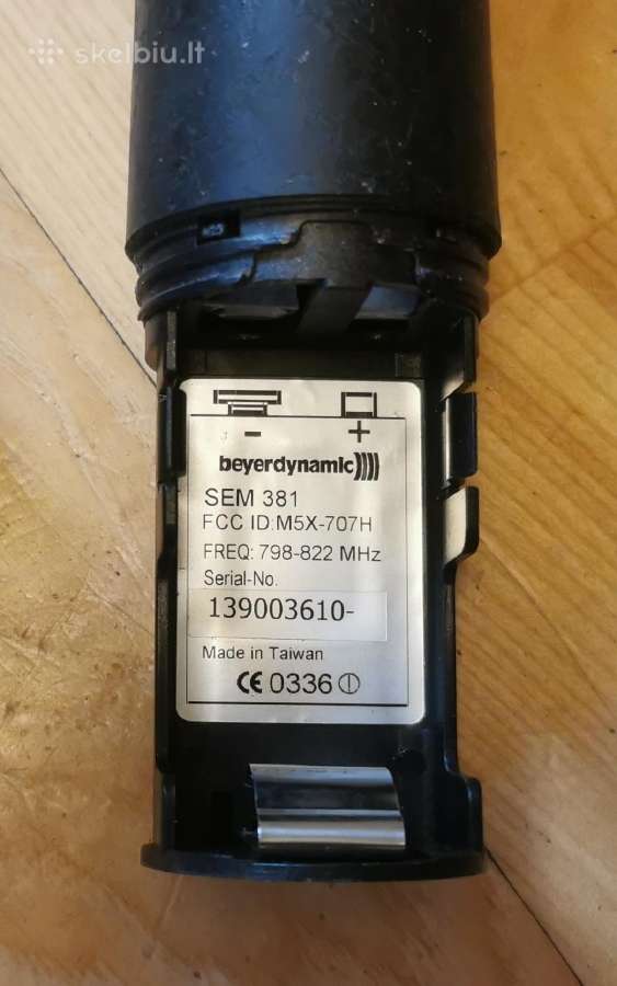 Beyerdynamic mikrofono stotelė su mikrofonu profis - nuotraukos Nr. 8