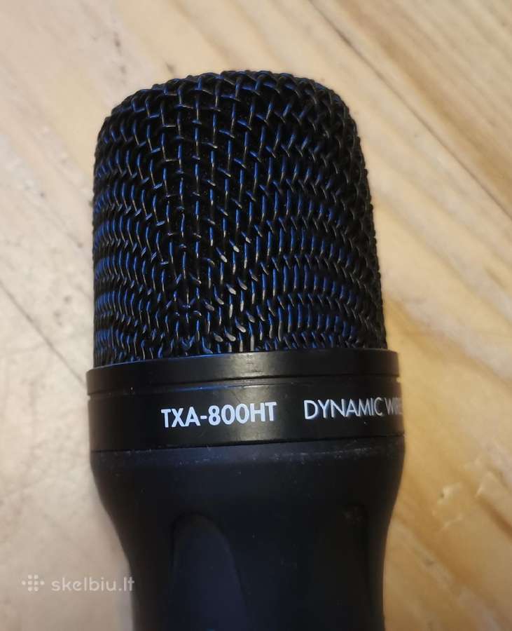 Monacor Txa800ht mikrofonas 863.1-864.9 MHz - nuotraukos Nr. 5
