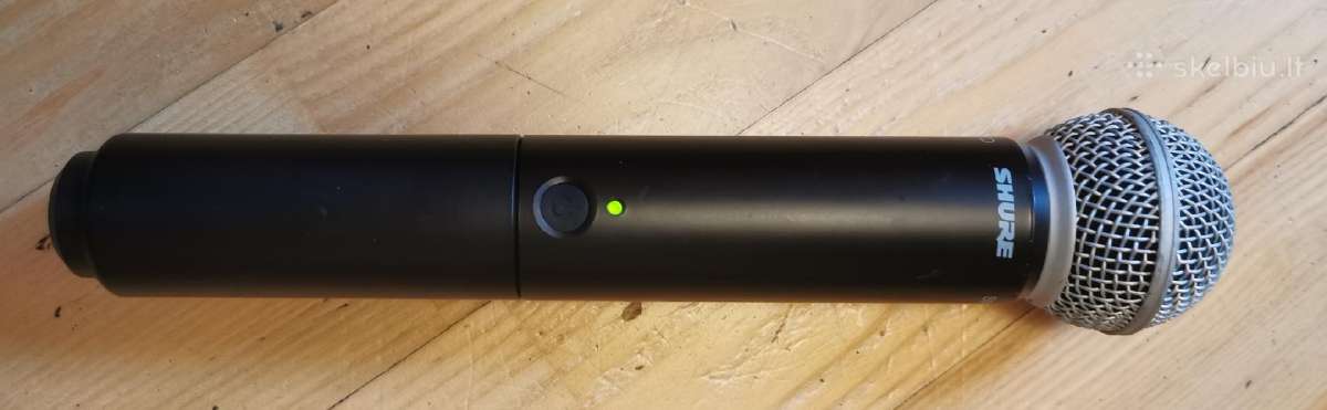 Shure Blx2/sm58 S8 mikrofonas - nuotraukos Nr. 3