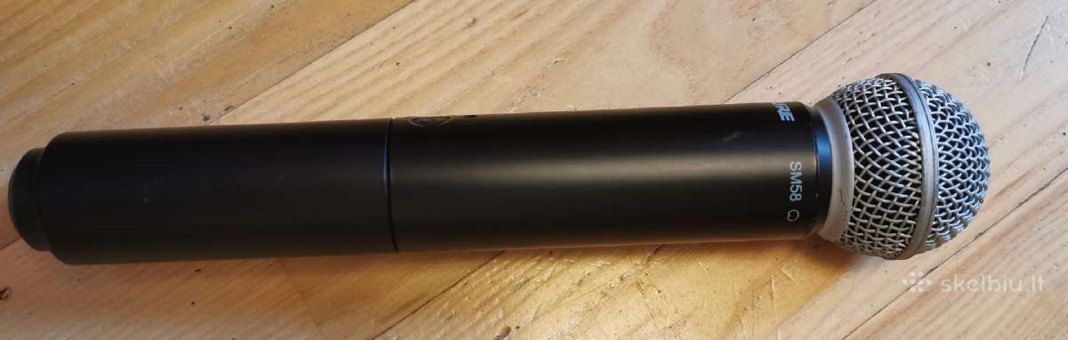 Shure Blx2/sm58 S8 mikrofonas - nuotraukos Nr. 4