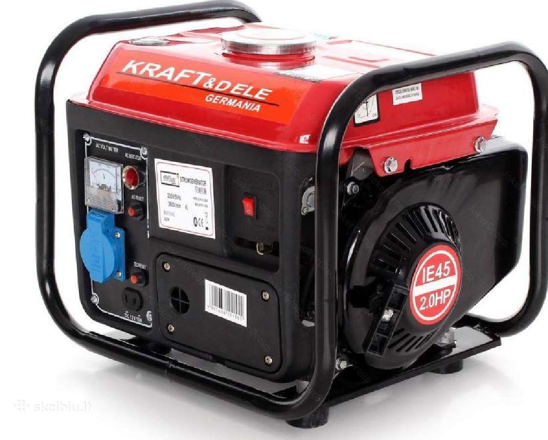 Akcija! New Benzininiai Generatoriai 1200/3500 W - nuotraukos Nr. 2