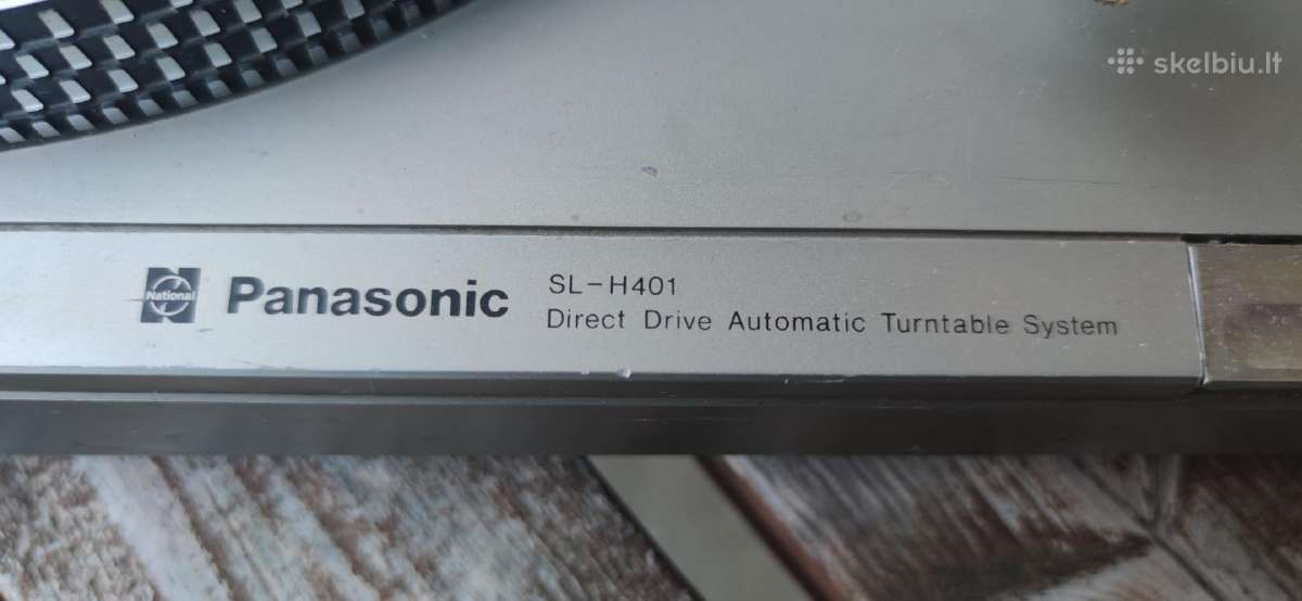 Parduodu ploksteliu grotuva Panasonic - nuotraukos Nr. 3